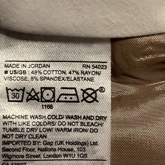 •BANANA REPUBLIC•NWT SLOAN TAUPE PIN STRIPE TROUSER IN SIZE 10S - Picture 7 of 10